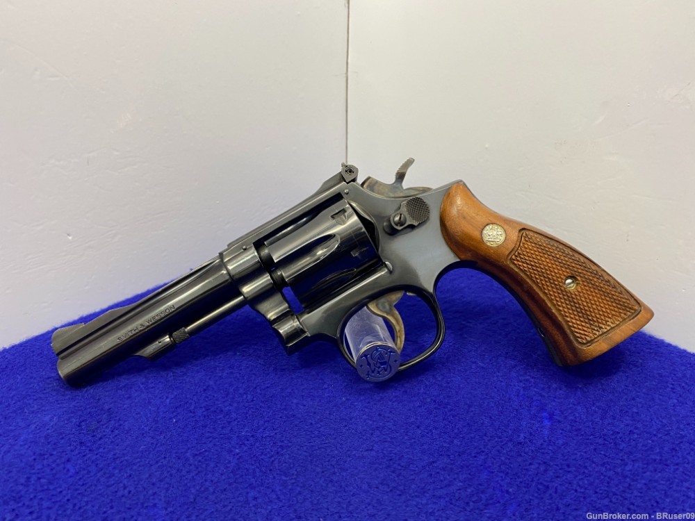 1981 Smith Wesson 48-4 .22MRF Blue 4" *TOP-SELLING LATE PRODUCTION MODEL*-img-0