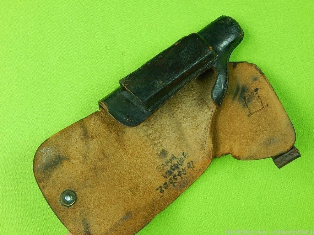 German WW2 Walther PPK  Party Leader Pistol Leather Holster-img-5
