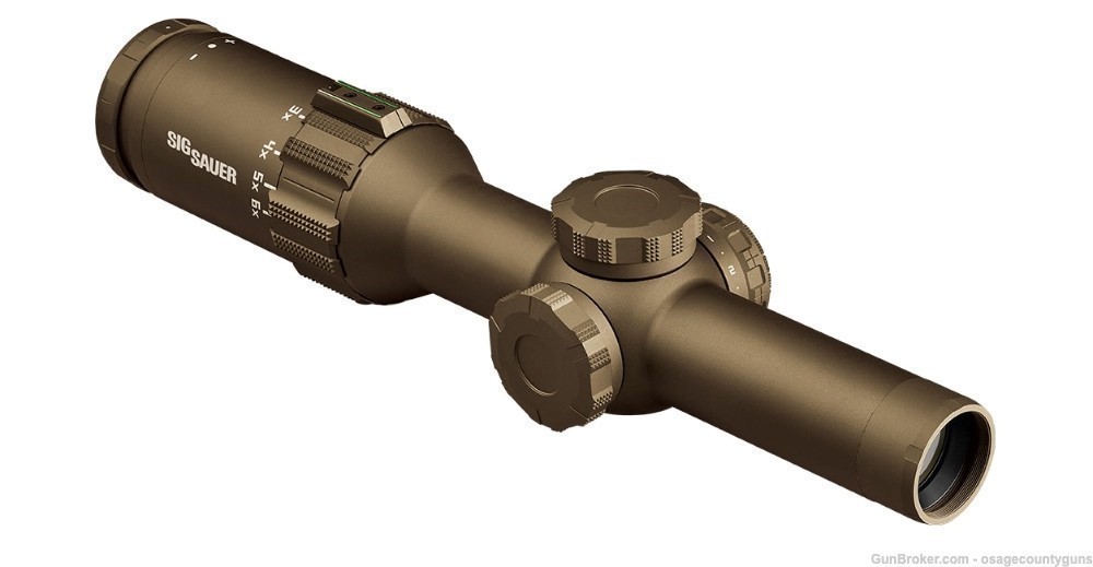 Sig Sauer Tango6T 1-6x24mm - FFP - 30mm - DWLR6 Illuminated Reticle - New-img-1