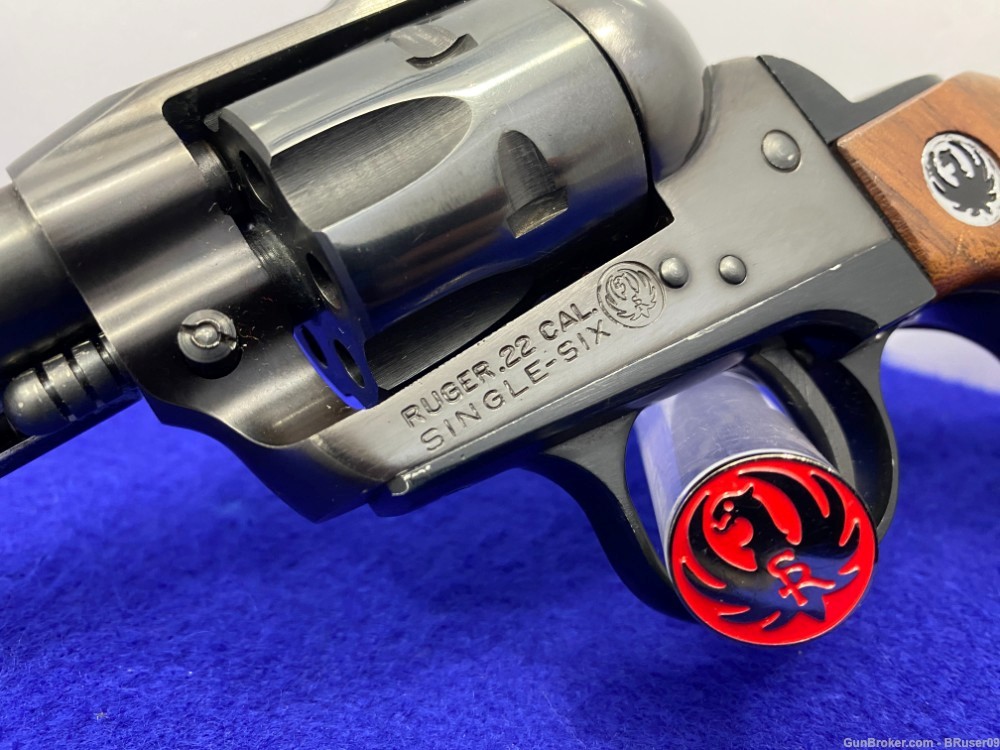1966 Ruger Single-Six .22LR/WMR Blue 5.5" *UNCONVERTED 3-SCREW EXAMPLE*-img-10