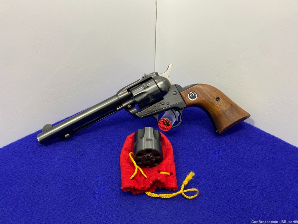 1966 Ruger Single-Six .22LR/WMR Blue 5.5" *UNCONVERTED 3-SCREW EXAMPLE*-img-56