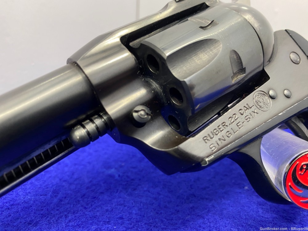 1966 Ruger Single-Six .22LR/WMR Blue 5.5" *UNCONVERTED 3-SCREW EXAMPLE*-img-11