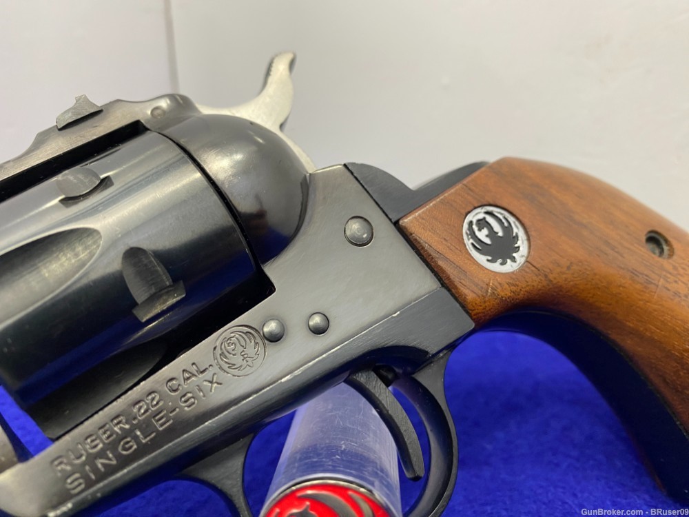 1966 Ruger Single-Six .22LR/WMR Blue 5.5" *UNCONVERTED 3-SCREW EXAMPLE*-img-9