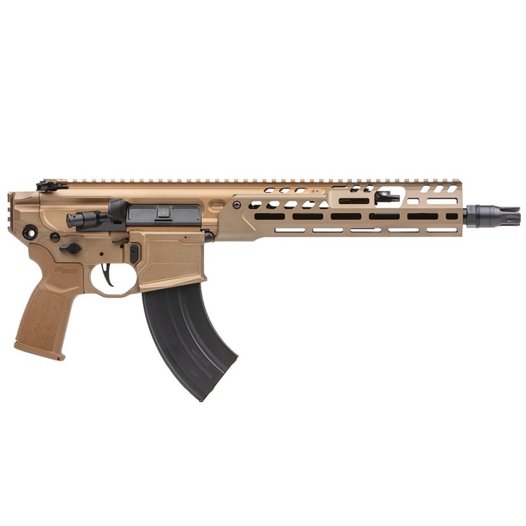 Sig Sauer MCX SPEAR-LT 7.62x39 11.5" Coyote Brown Pistol PMCX-762R-11B-LT-img-0