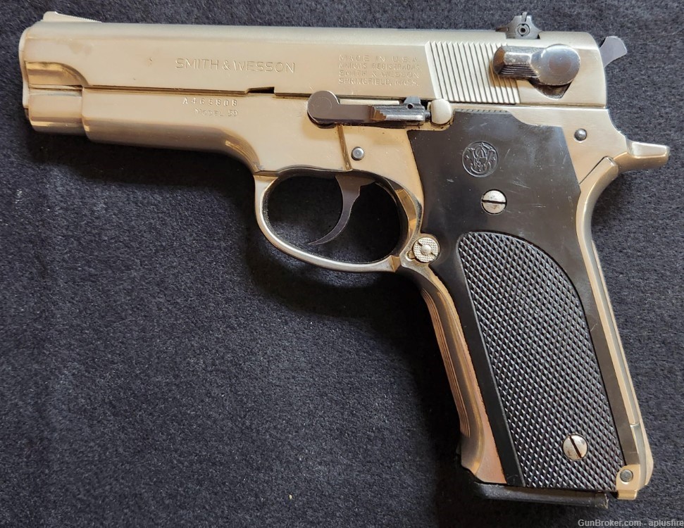 S&W 59 9mm 14+1 Pistol-img-0