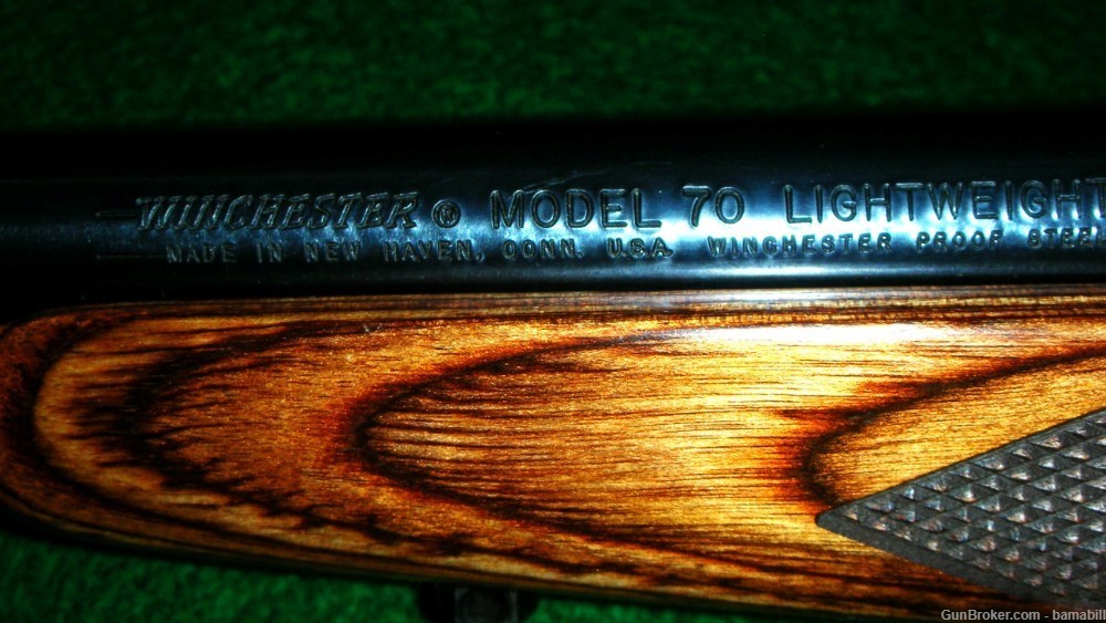 Model 70  WINCHESTER,  30-06,  LIGHTWEIGHT,  Win-Tuff Laminated Wood Stock-img-25