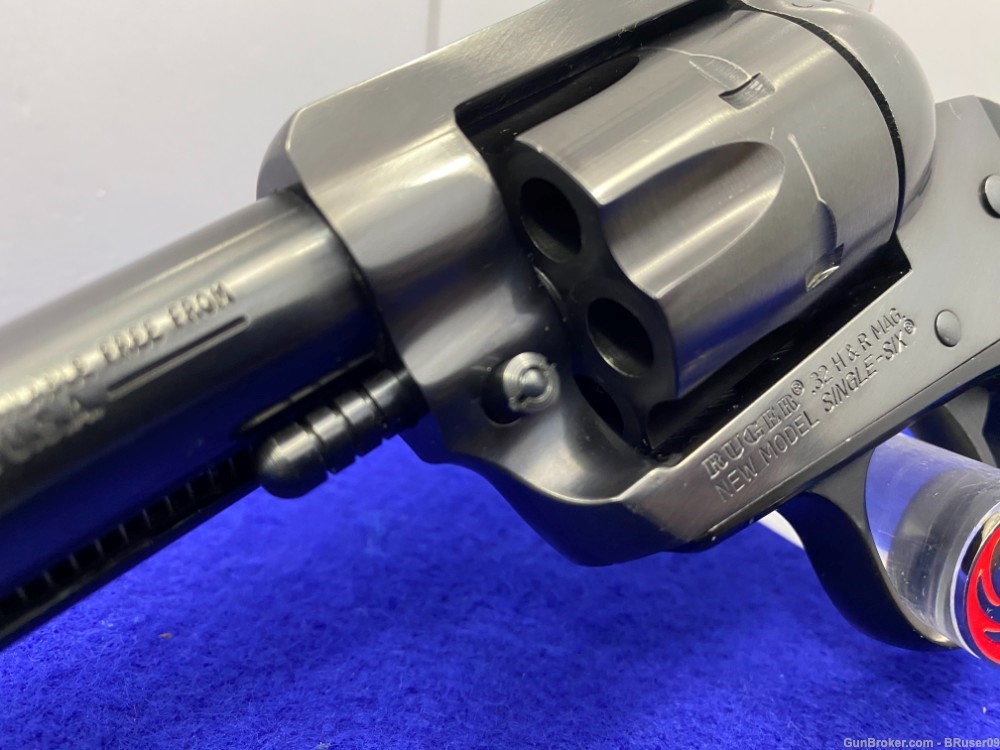 1984 Ruger Single Six Magnum .32 H&R Mag Blue *FIRST YEAR OF PRODUCTION*-img-7