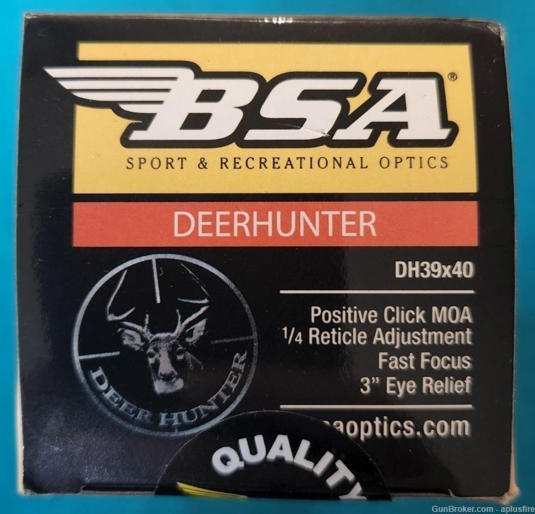 BSA Deer Hunter 3-9x40mm Duplex Scope-img-0