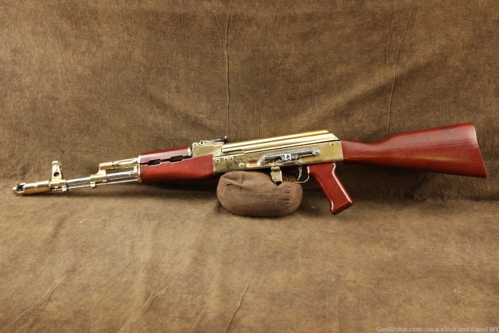 Kalashnikov USA KR103 7.62x39 Rifle AK103 AK47 AKM 24k Gold & Nickel Plated-img-7