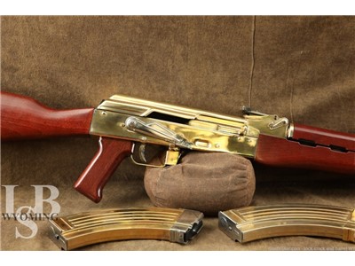 Kalashnikov USA KR103 7.62x39 Rifle AK103 AK47 AKM 24k Gold & Nickel Plated