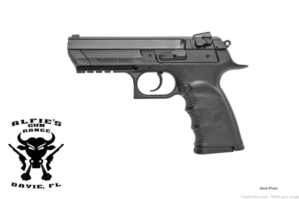 Magnum Research BABY EAGLE III FULL 9MM PISTOL TEXTURED BLACK - BE99153RL-img-0