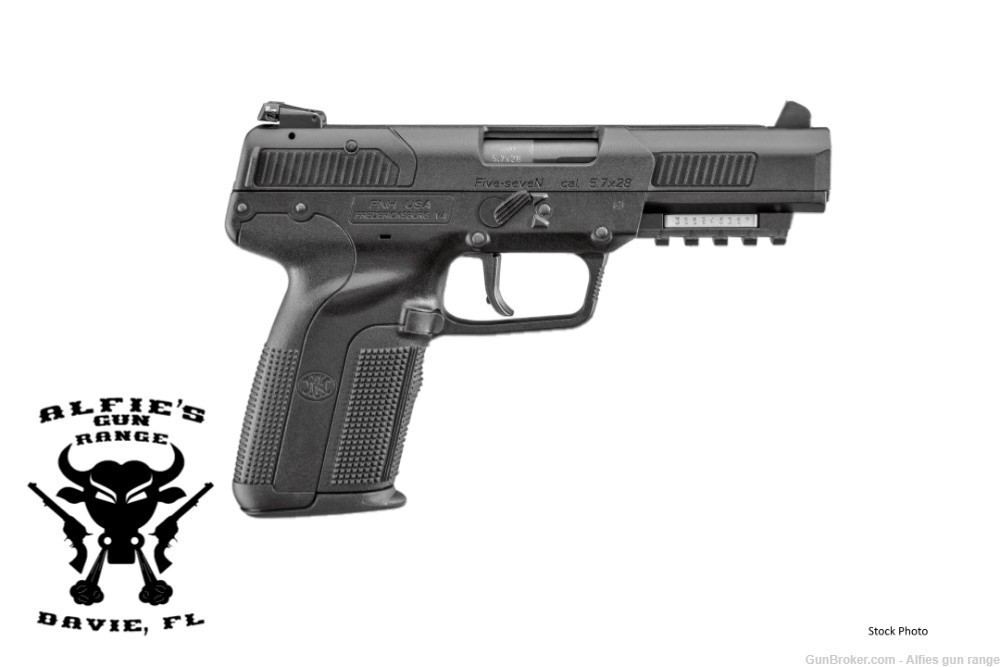 FN Five-SeveN Black 5.7x28mm 4.8" Barrel 20+1- 3868900751-img-0