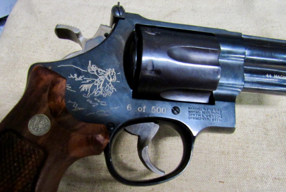 Very Rare COMPLETE Set of Twelve Revolvers by Smith & Wesson #6 of 500 MINT-img-5