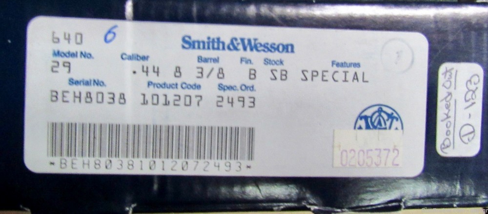 Very Rare COMPLETE Set of Twelve Revolvers by Smith & Wesson #6 of 500 MINT-img-9