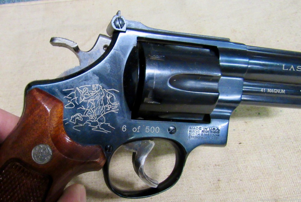 Very Rare COMPLETE Set of Twelve Revolvers by Smith & Wesson #6 of 500 MINT-img-25