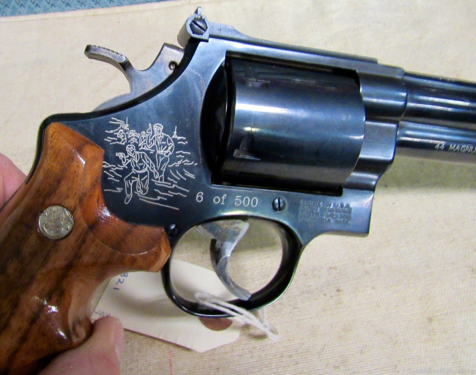 Very Rare COMPLETE Set of Twelve Revolvers by Smith & Wesson #6 of 500 MINT-img-50