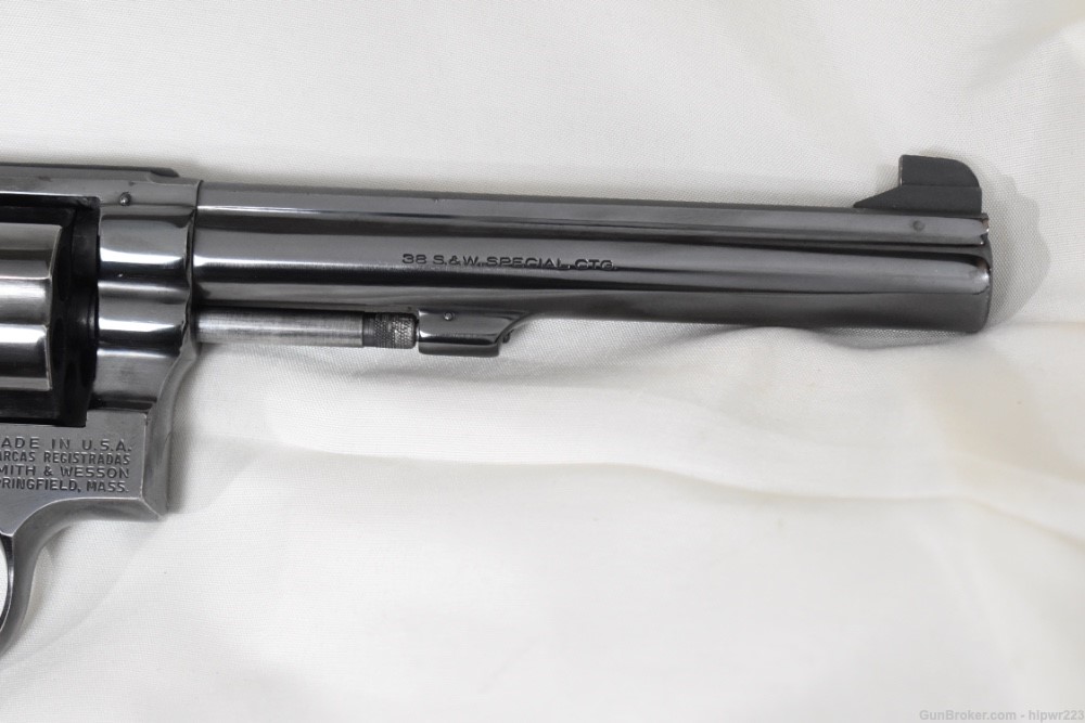 Smith & Wesson Model 14 -3 revolver .38 SPL Tgt hammer Tgt Trigger -img-9