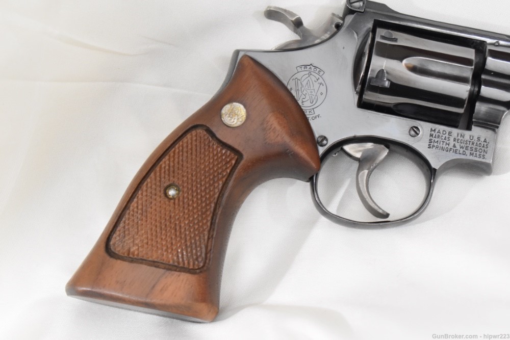 Smith & Wesson Model 14 -3 revolver .38 SPL Tgt hammer Tgt Trigger -img-7