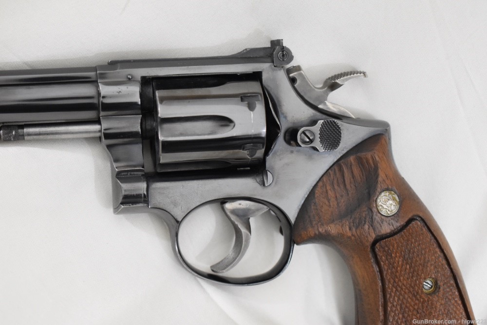 Smith & Wesson Model 14 -3 revolver .38 SPL Tgt hammer Tgt Trigger -img-5