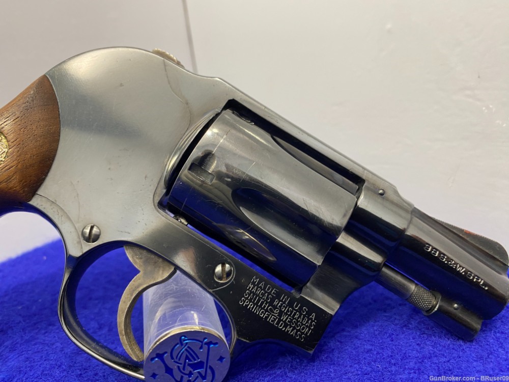 Smith Wesson 49 (No Dash) .38 S&W Spl Blue *INCREDIBLE BODYGUARD MODEL*-img-28