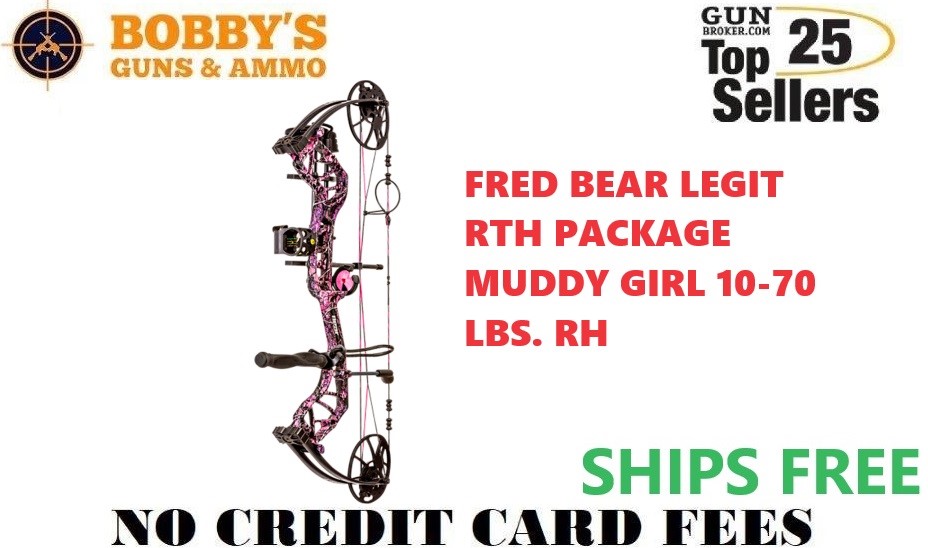 Fred Bear Legit Rth Package Muddy Girl 10-70 Lbs. Rh-img-0
