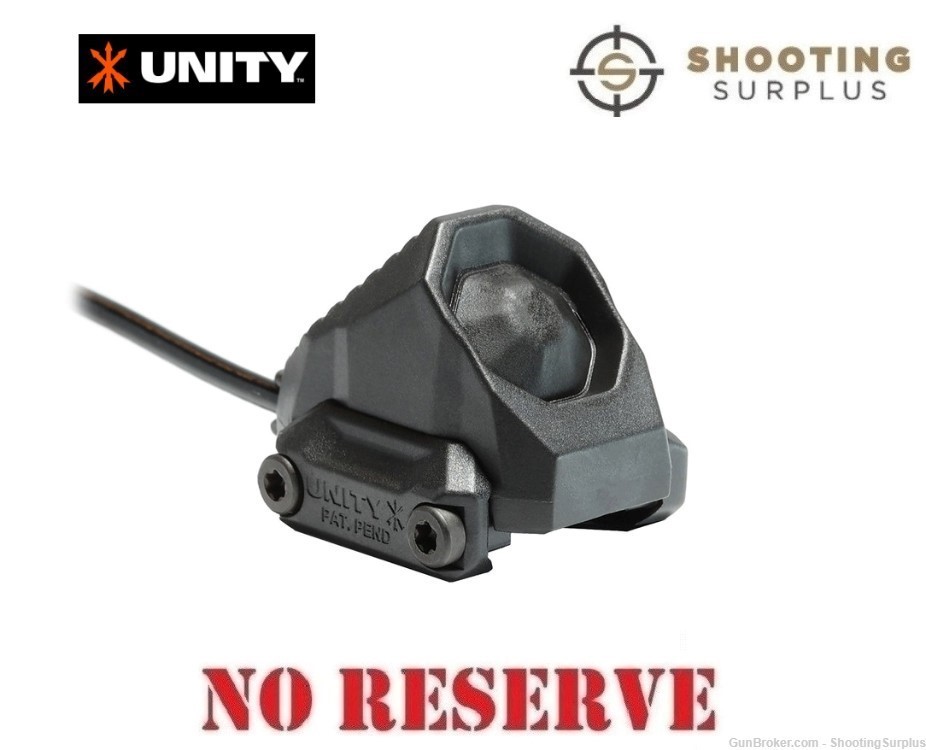 Unity AXON SL Switch SYNC Dual-Lead SureFire / Crane Laser  M1913  7" Black-img-0