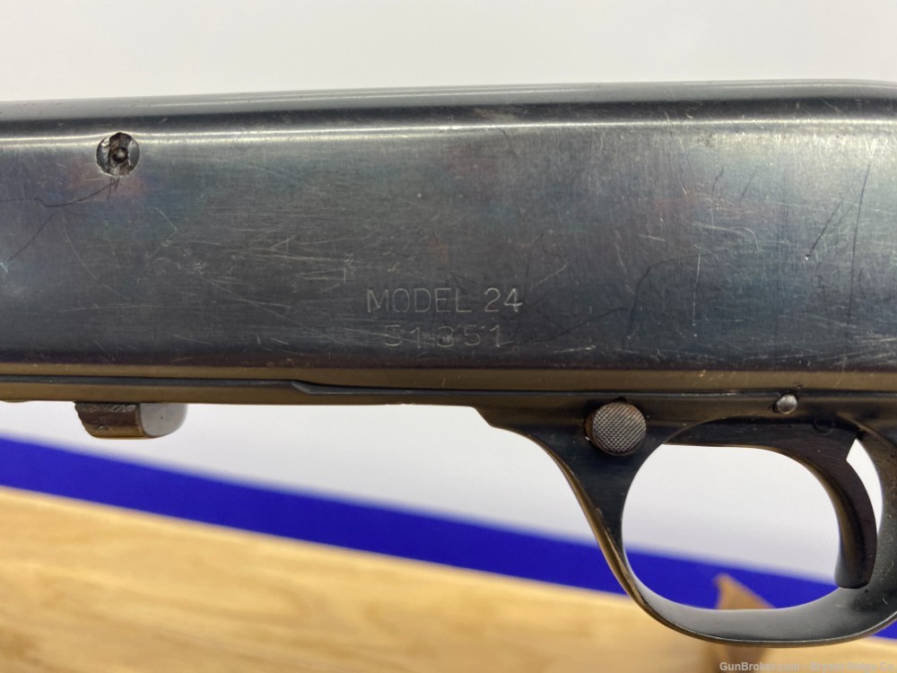 Remington 24 .22 LR Blue 19" *CLASSIC REMINGTON TAKEDOWN RIFLE*-img-27