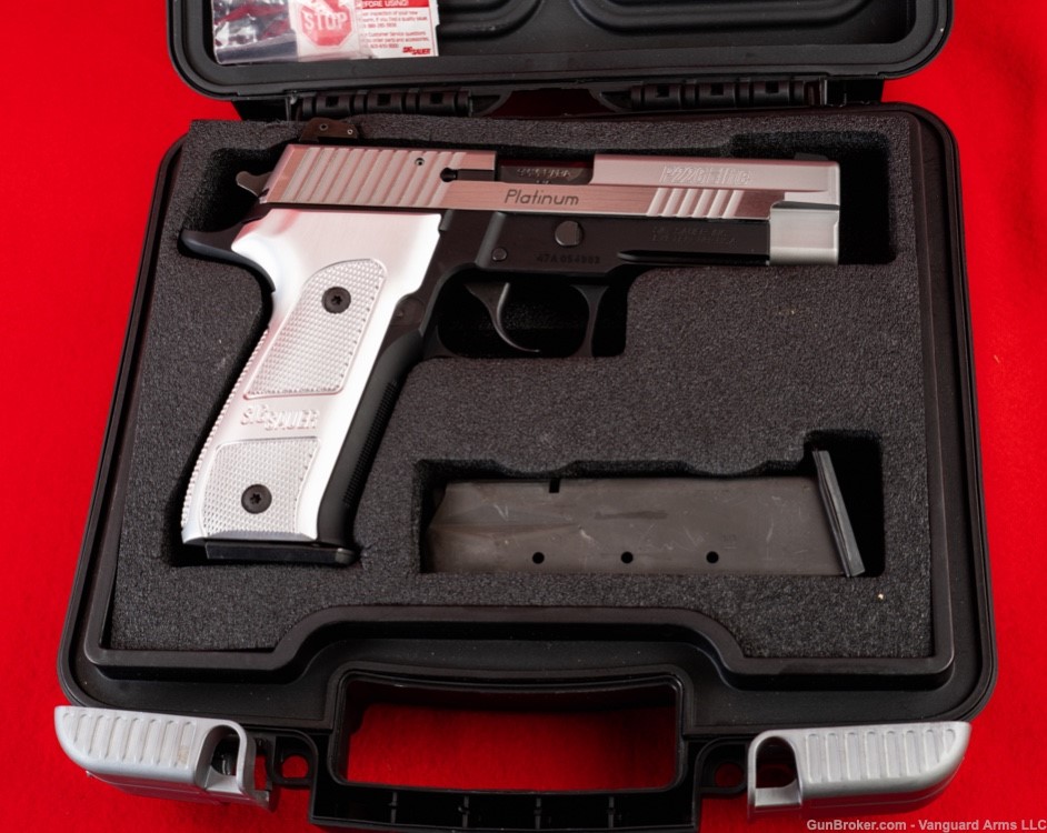 2014 Sig Sauer P226 Elite Platinum 4.4" 9mm Semi-Auto Pistol! -img-12