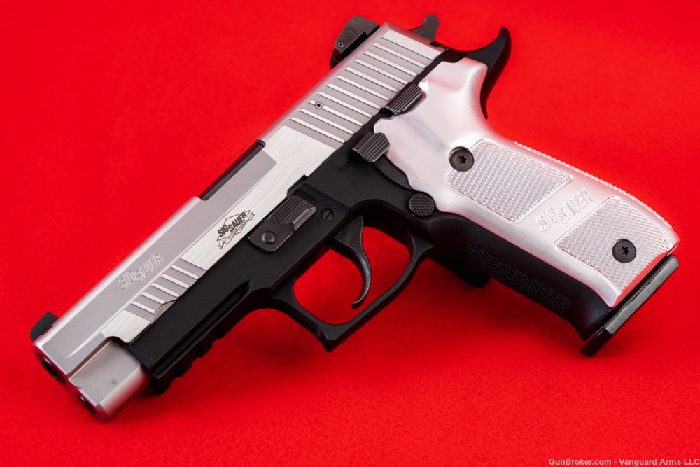 2014 Sig Sauer P226 Elite Platinum 4.4" 9mm Semi-Auto Pistol! -img-2