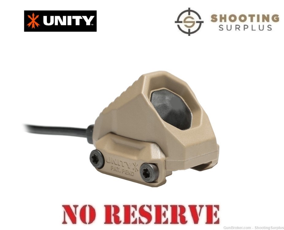 Unity AXON SL Switch SYNC Dual-Lead SureFire / Crane Laser  M1913  7" FDE-img-0