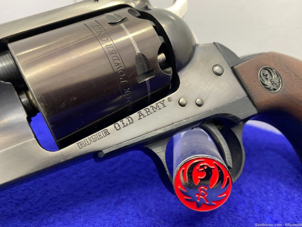 1975 Ruger Old Army .44 Blue 7 1/2" *EYE CATCHING PERCUSSION REVOLVER*-img-8