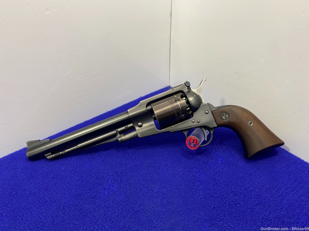 1975 Ruger Old Army .44 Blue 7 1/2" *EYE CATCHING PERCUSSION REVOLVER*-img-4