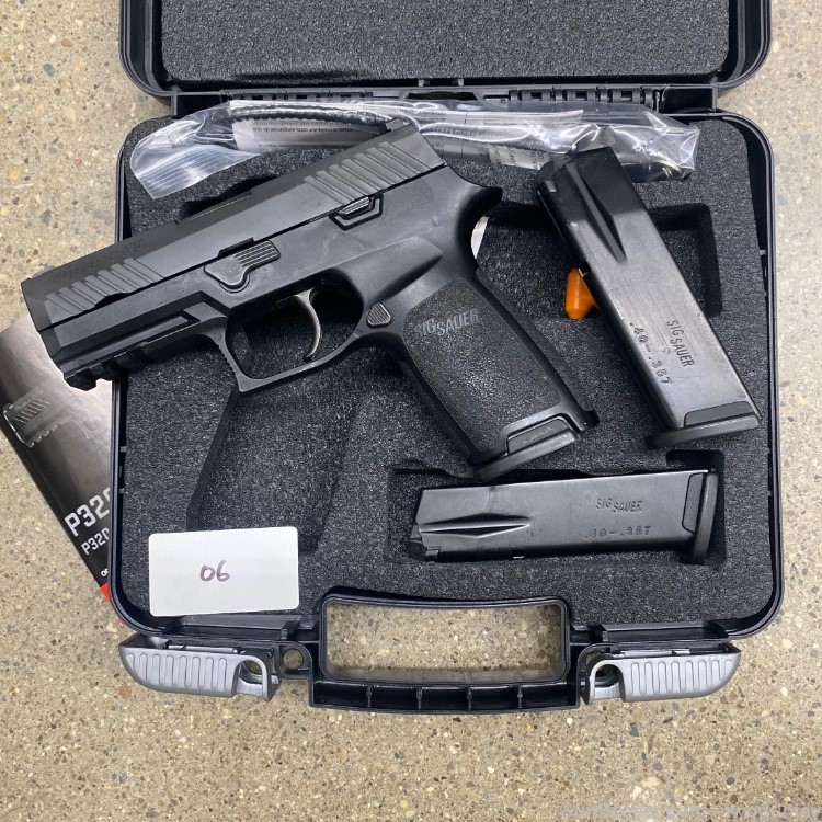 $1.00 Open-NICE-Used Sig Sauer P320 320 Carry .40 S&W with 3 Mags ! 006-img-0