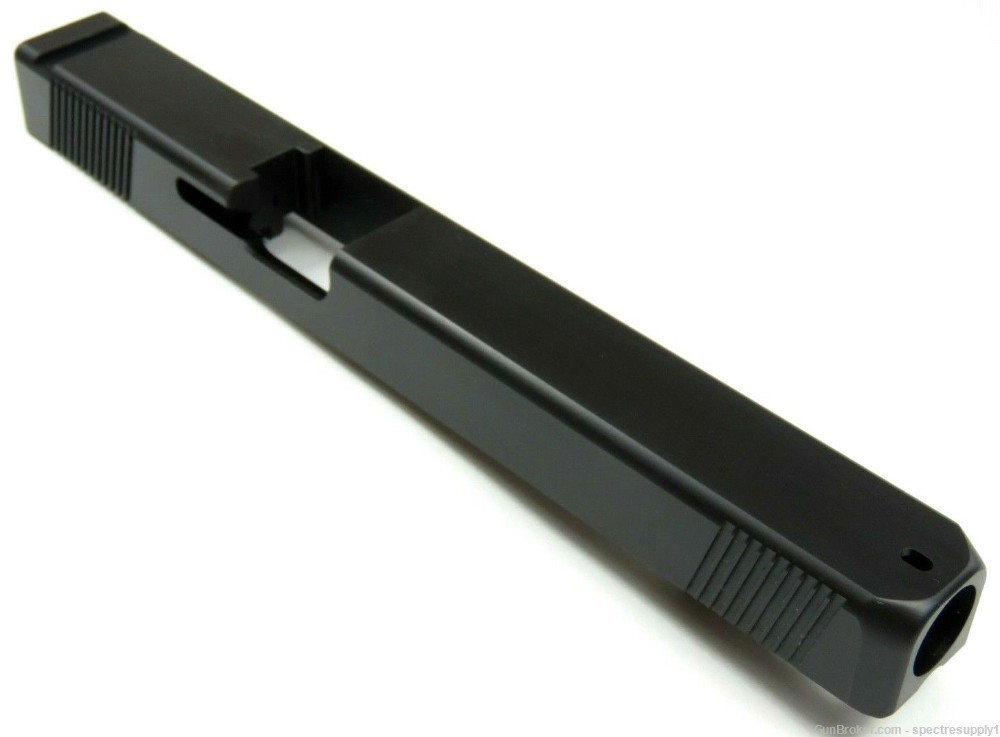  Factory New .40 S&W Stainless QPQ BLACK Slide for Glock 24 G24 & G22 LONG-img-0