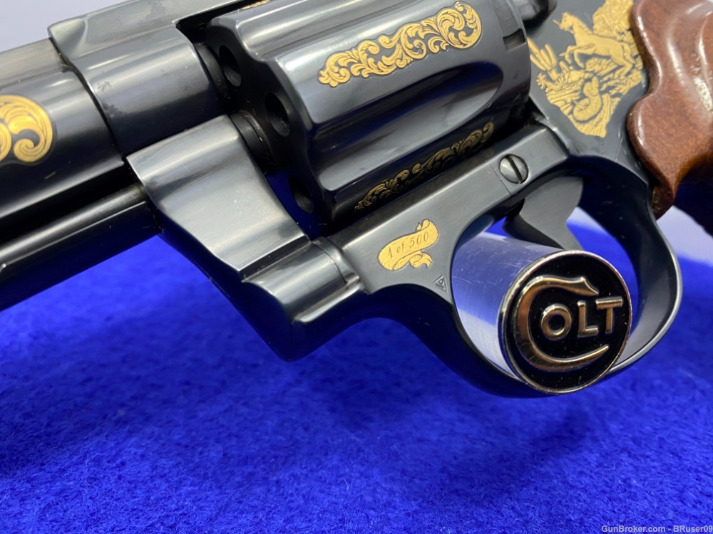 1978 Colt Diamondback .22 LR -ULTRA RARE RATTLESNAKE EDITION- 1 Of 500-img-9