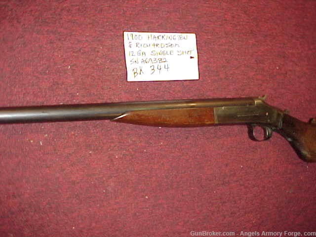 BK 344 - 1900 Harrington & Richardson 12 gage shotgun-img-5