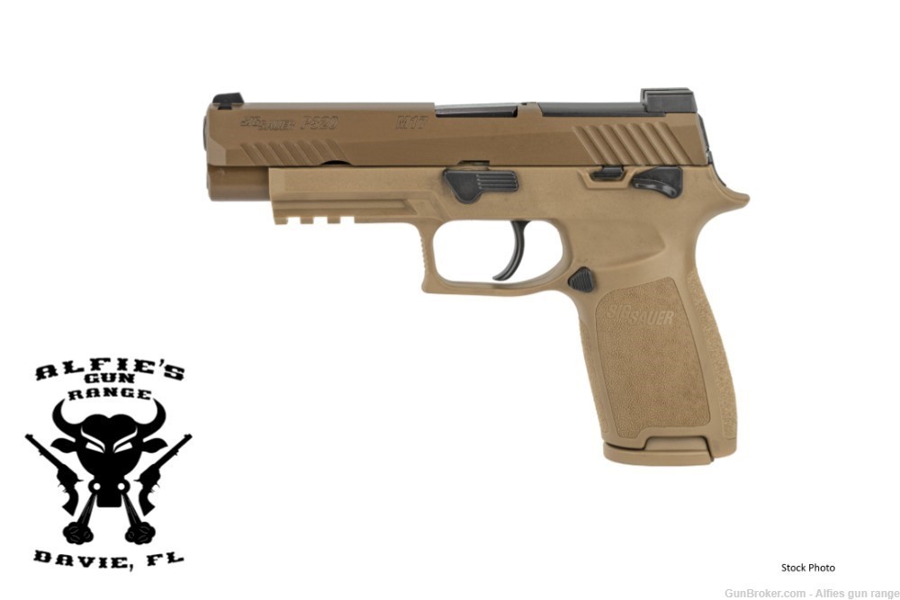 Sig Sauer P320 M17 9MM PISTOL TAN COYOTE - MS - 320F-9-M17-MS-img-0