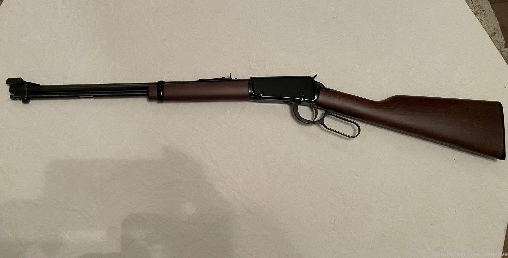 Henry Classic Lever Action 22 LR Blued finish and Walnut Stock – Brand New -img-5