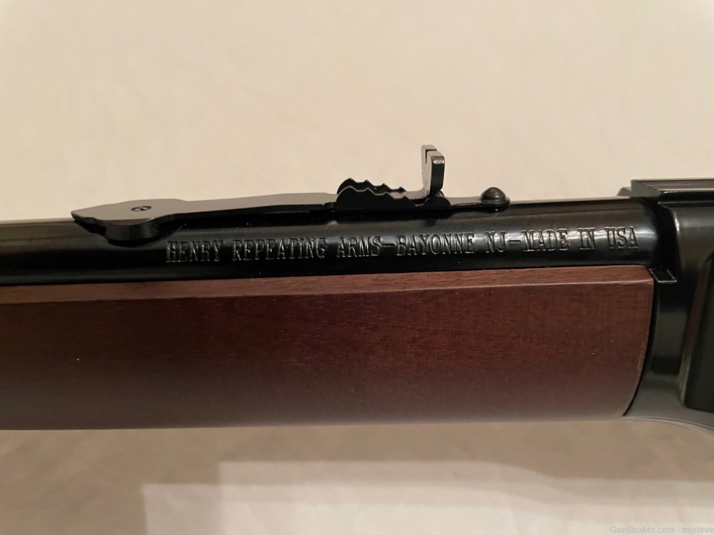 Henry Classic Lever Action 22 LR Blued finish and Walnut Stock – Brand New -img-6