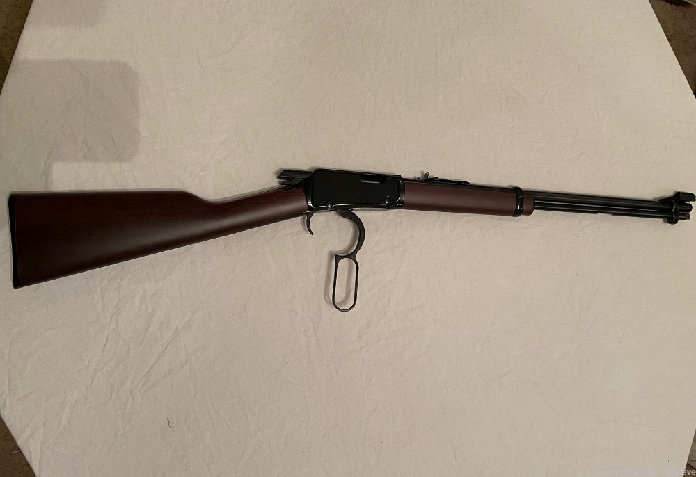 Henry Classic Lever Action 22 LR Blued finish and Walnut Stock – Brand New -img-1