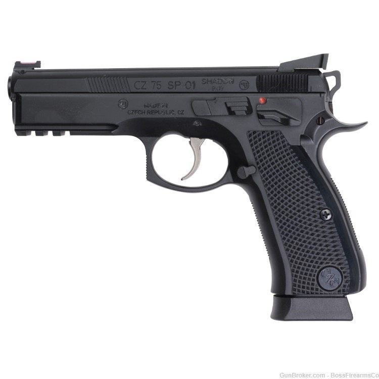 CZ Custom Shop SP-01 Shadow 9mm DA/SA Semi-Auto Pistol 4.60" 91031-img-0