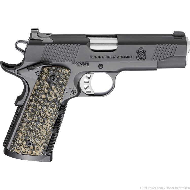 Springfield Armory TRP .45 ACP Semi-Auto Pistol 4.25" 8rd Black PC9124-img-2