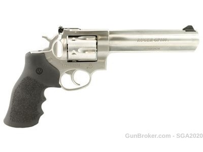 Ruger, GP100 357 Magnum, 6" Barrel, Stainless Steel,