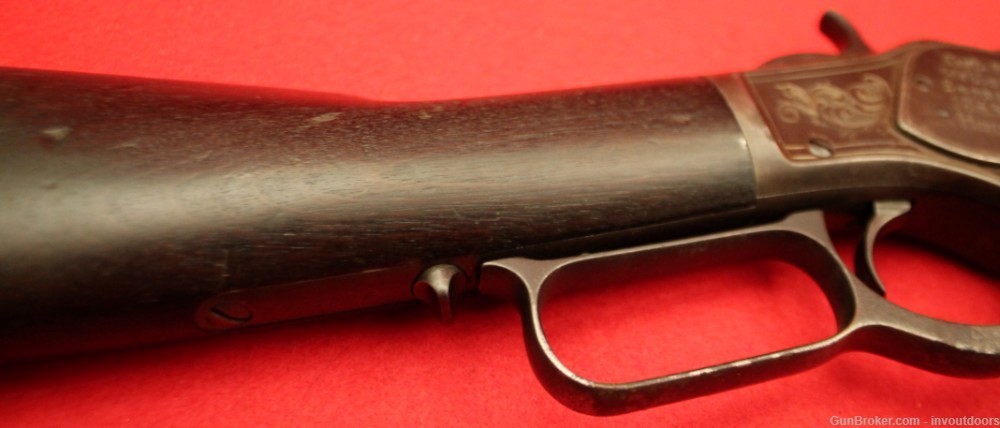 Winchester 1873 EXTREMELY RARE Fred J. Dodge .32 WCF 24" Octagon Barrel.-img-38