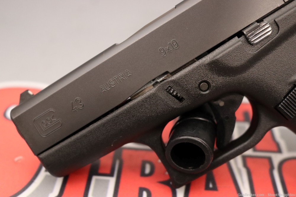 Glock G43 9mm 3.41"bbl w/Case-img-12