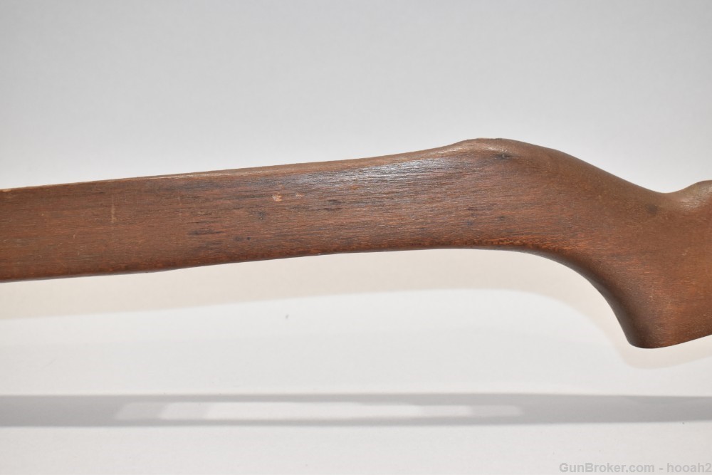 Fine Unmarked M1 Carbine Rifle Stock Low Wood Oval Cut Please READ-img-5