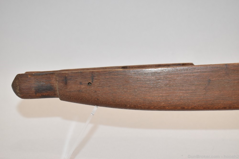 Fine Unmarked M1 Carbine Rifle Stock Low Wood Oval Cut Please READ-img-4