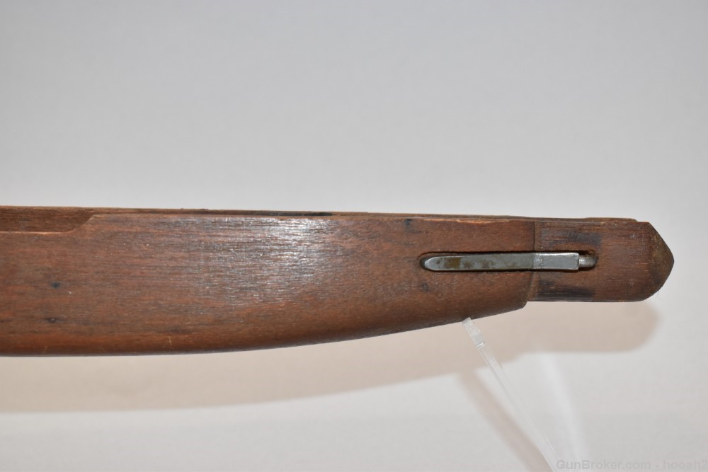 Fine Unmarked M1 Carbine Rifle Stock Low Wood Oval Cut Please READ-img-3