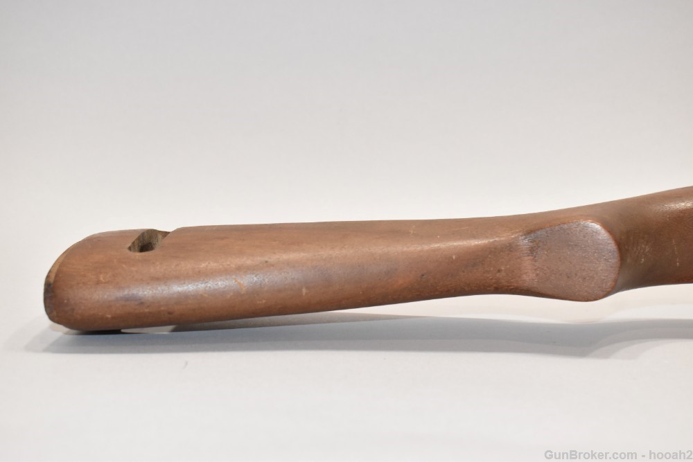 Fine Unmarked M1 Carbine Rifle Stock Low Wood Oval Cut Please READ-img-10