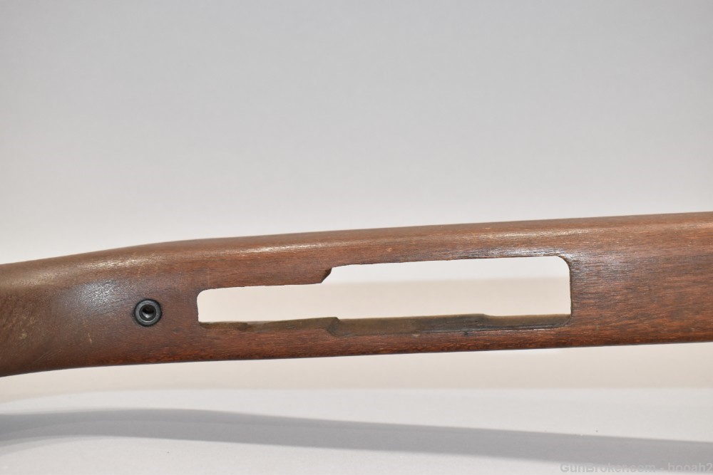 Fine Unmarked M1 Carbine Rifle Stock Low Wood Oval Cut Please READ-img-11